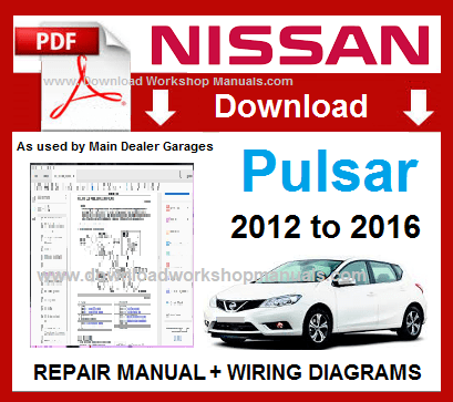 Nissan Pulsar Workshop Repair Manual